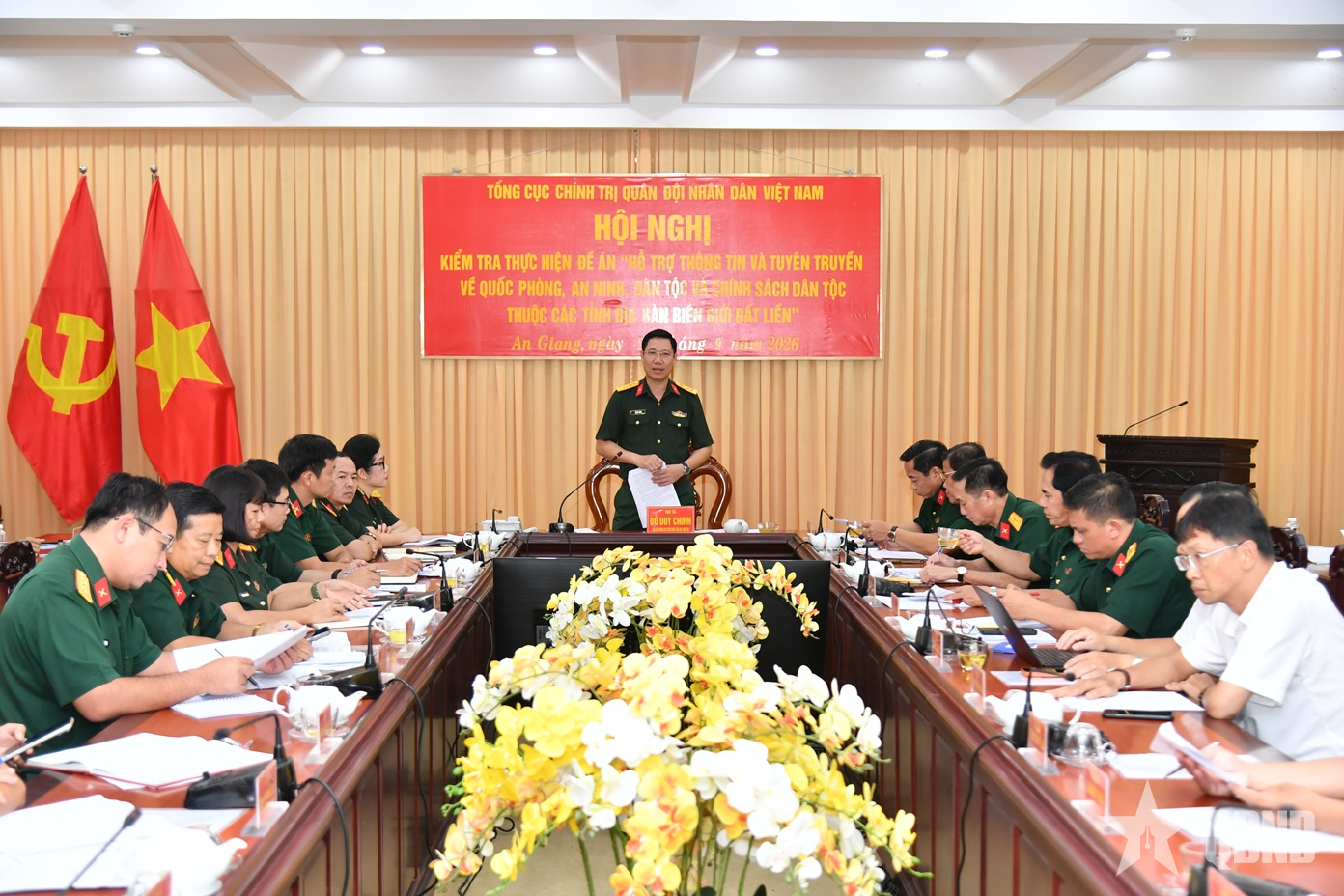 Tổng cục Chính trị kiểm tra thực hiện Đề án 1219 tại Bộ CHQS tỉnh An Giang